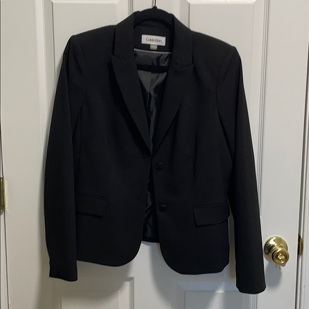 Black Calvin Klein Blazer